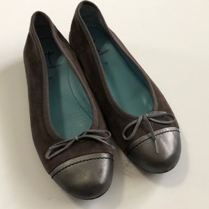 Thierry Rabotin Brown Slip-on Flats